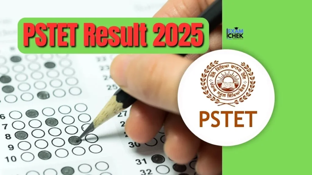 PSTET Result 2025 Declared