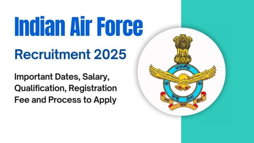 Indian Air Force Recruitment 2025