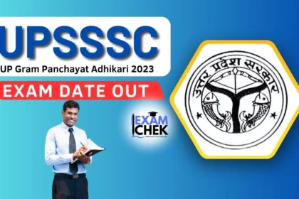 UPSSSC UP Gram Panchayat Adhikari 2023 Exam Date