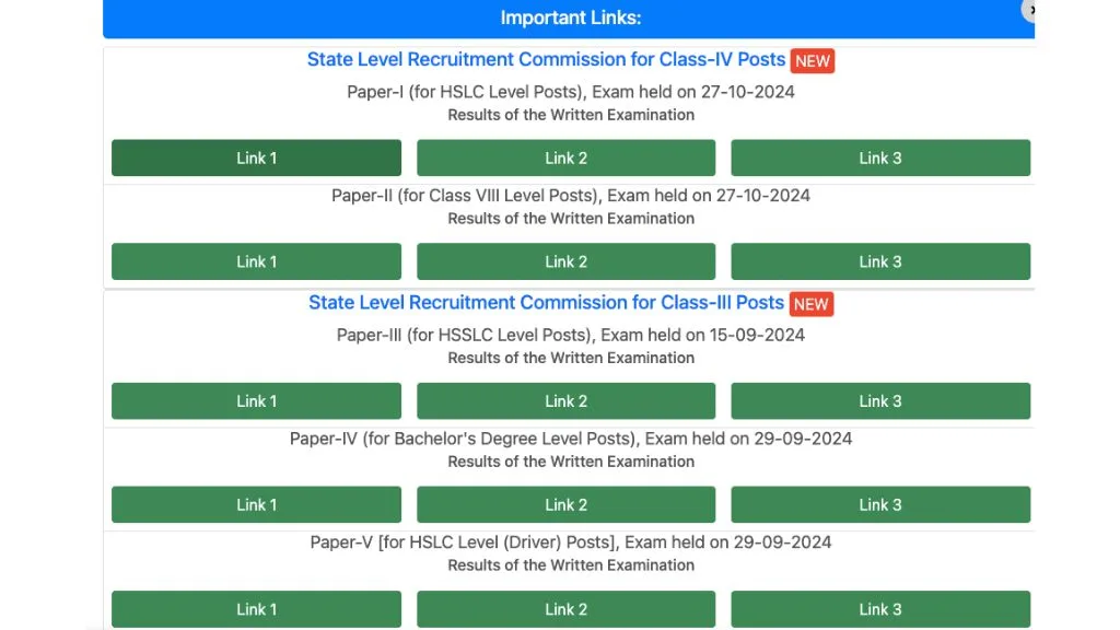ADRE Result 2025: Cut Off Marks Direct Link Here