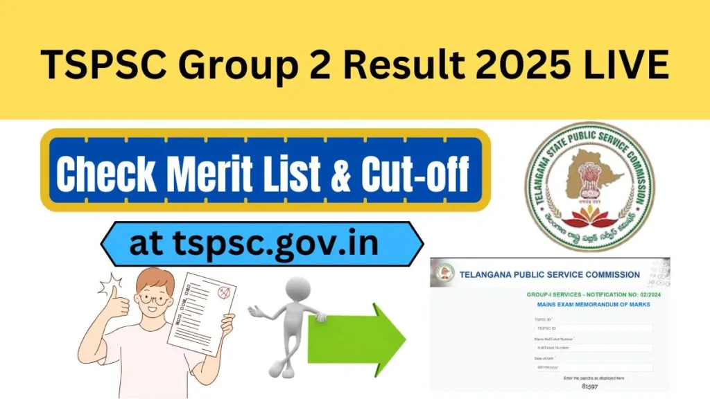 TSPSC Group 1 Result 2025