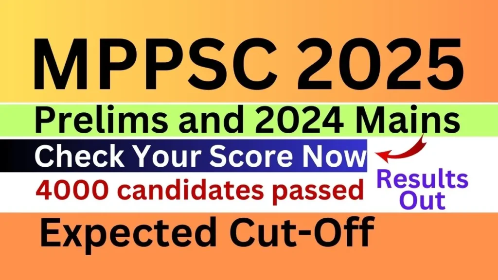 MPPSC 2025 Prelims