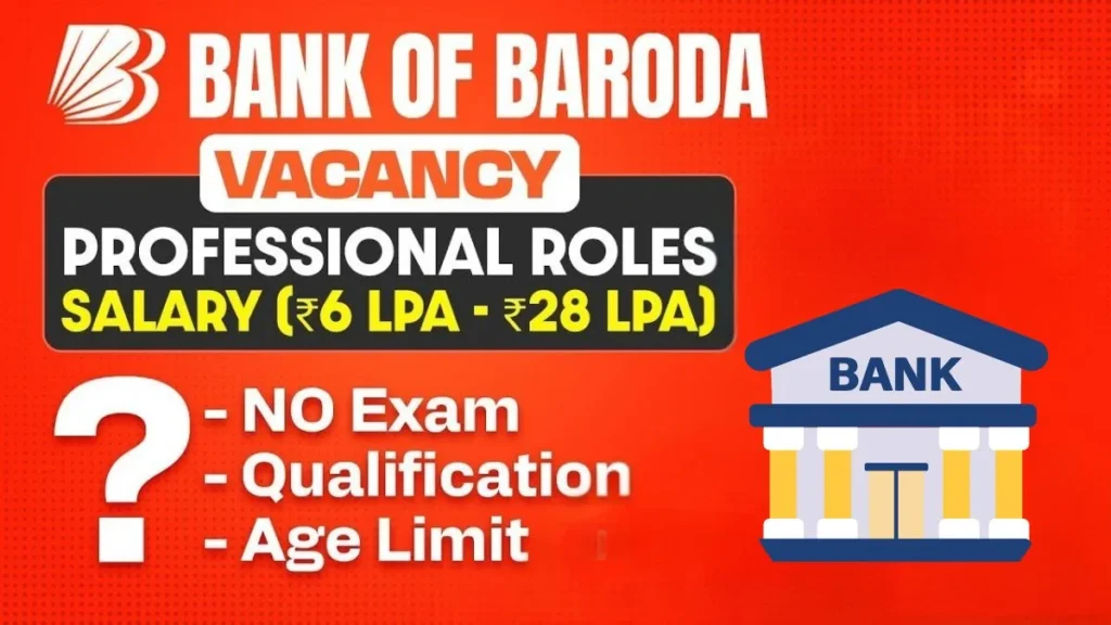 Bank of Baroda Recruitment 2025