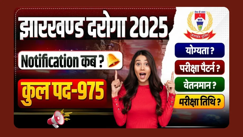 Jharkhand SI Recruitment 2025