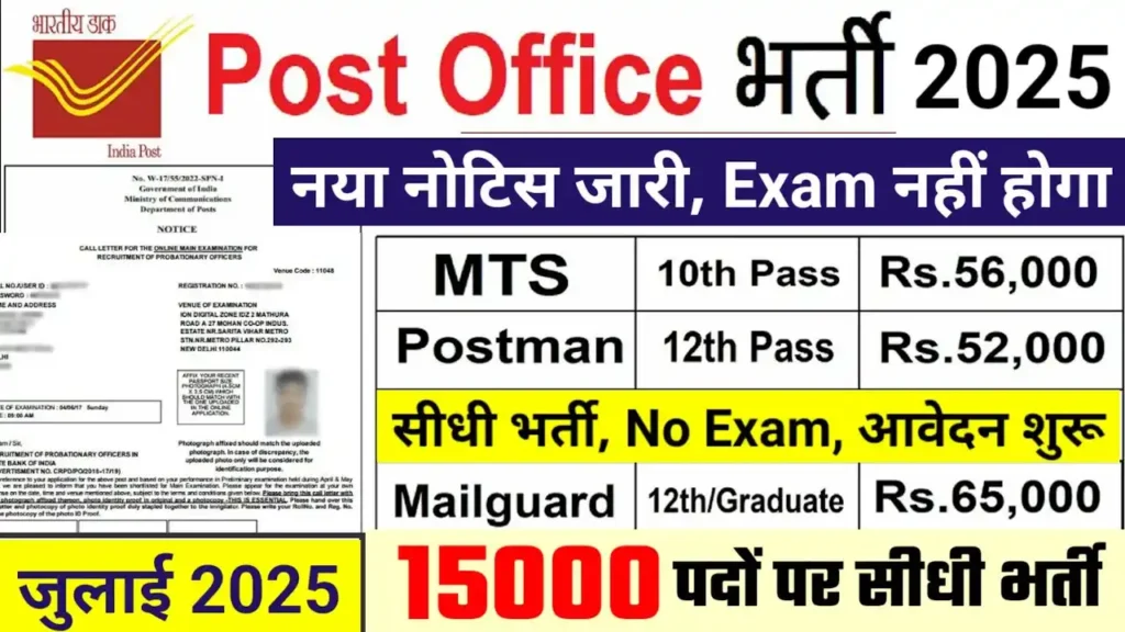 India Post Recruitment 2025