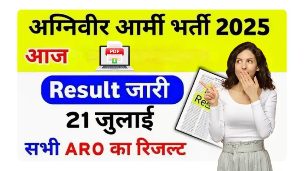 Indian Army Agniveer Result 2025