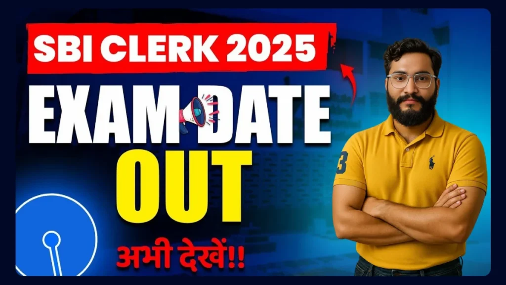 SBI Clerk Prelims Exam 2025