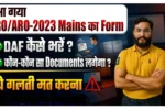 UPPSC RO ARO Mains Online Form 2025